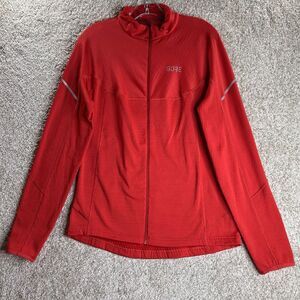 Gore Cycling‎ Bike Wear Jacket Full Zip Women's Size Large Red